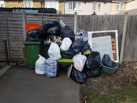 Waste container available for hire in Woolwich