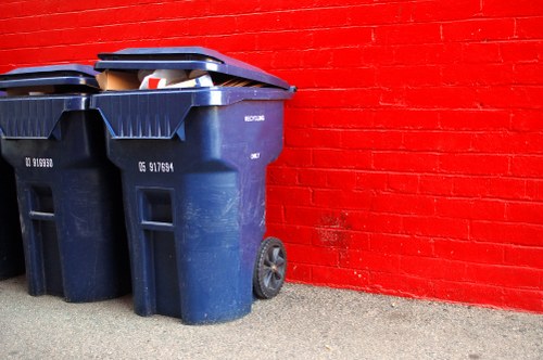 Large skip suitable for residential waste in Woolwich