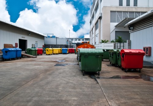 Different sizes of household skips in Woolwich