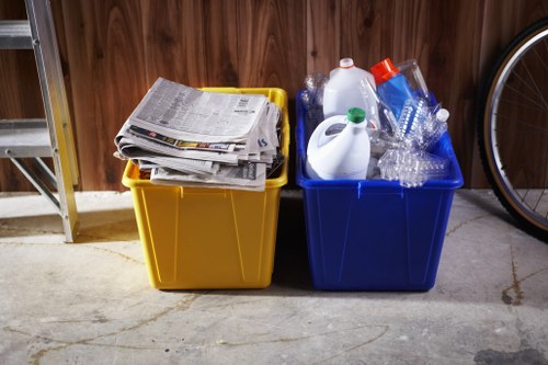 Recycling materials from demolition waste