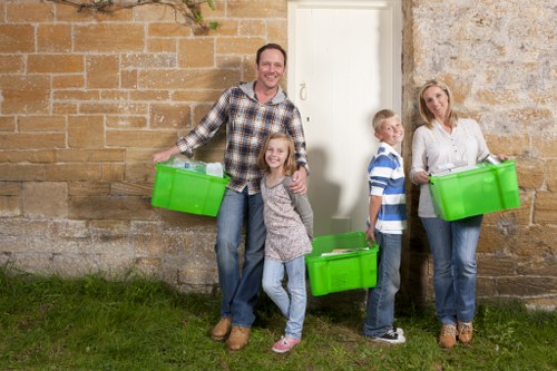 Local rubbish removal experts at work