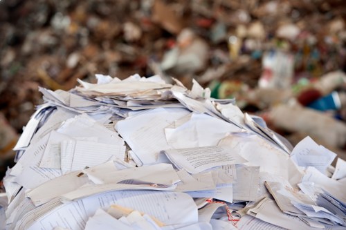 Different types of waste handled by Woolwich services